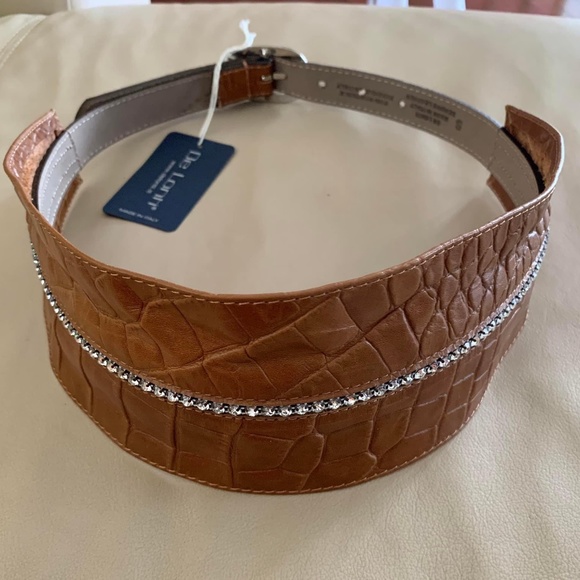 DE LONTI Genuine Leather Belt - Picture 6 of 8